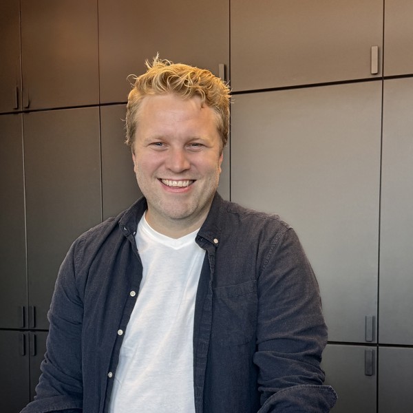 Kristoffer starter i Nyhavna Utvikling januar2026.