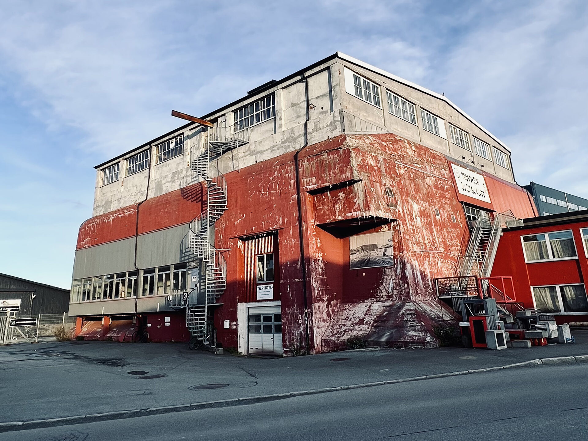 Fyringsbunkeren på Nyhavna har i senere år blitt brukt til å sette opp en rekke kulturelle arrangementer. Foto: Ukjent.